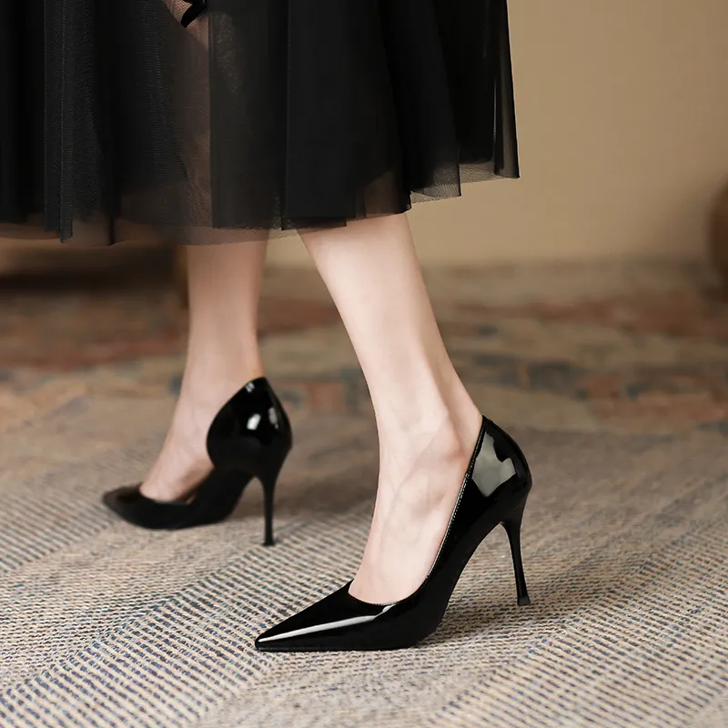 Lan Miao Slim Heel High Heels Women's-10
