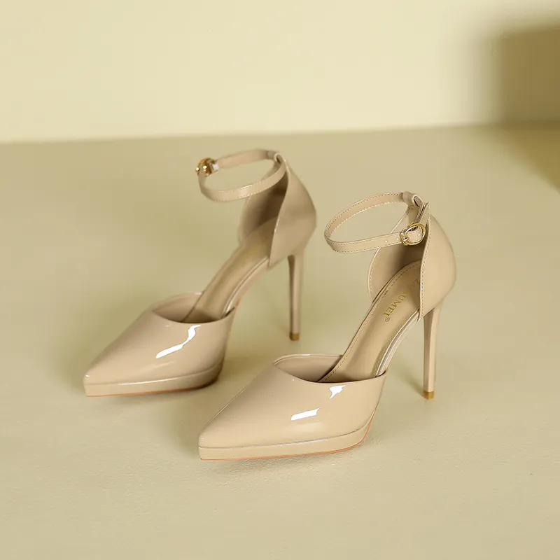 Lan Miao Slim Heel High Heels Women's-6