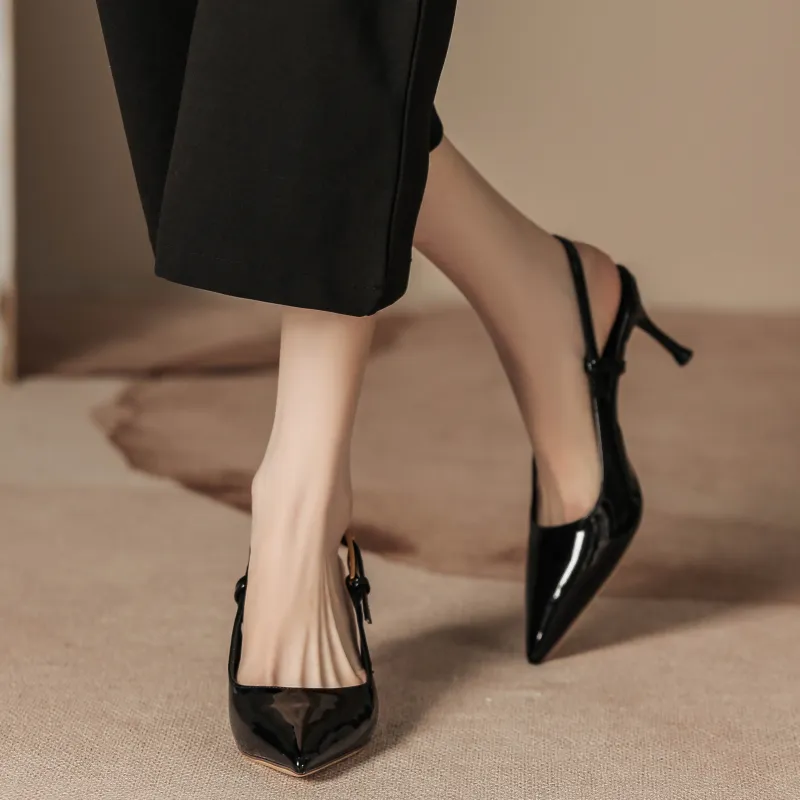 Lan Miao Slim Heel High Heels Women's-9