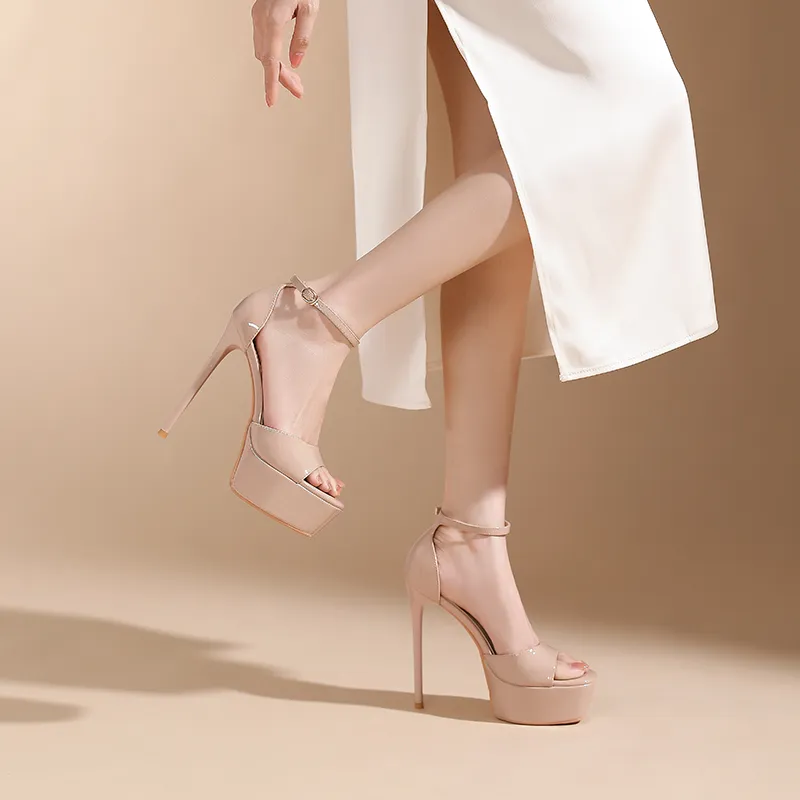 Lan Miao Slim Heel High Heels Women's-9