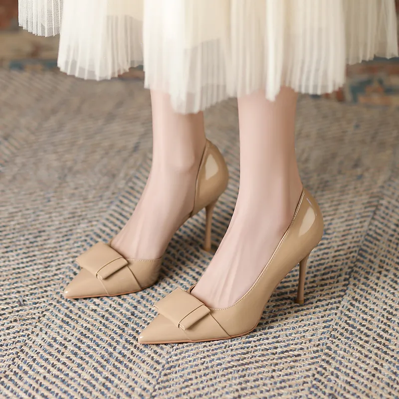Lan Miao Slim Heel High Heels Women's-15