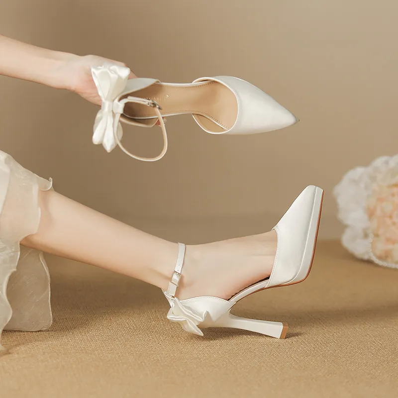 Lan Miao Slim Heel High Heels 10CM Women's-7