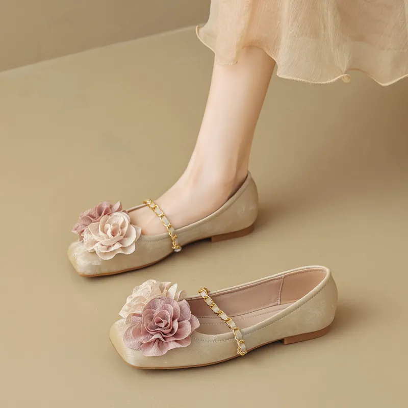 Lan Miao Casual Single Shoes Flat Women's-4