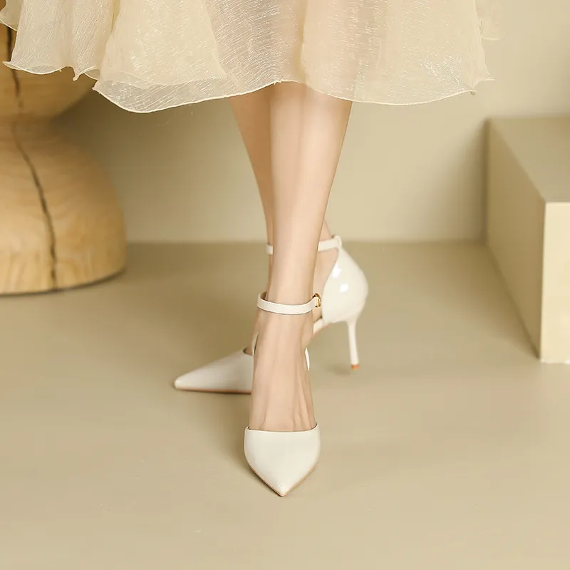 Lan Miao Slim Heel High Heels Women's-8