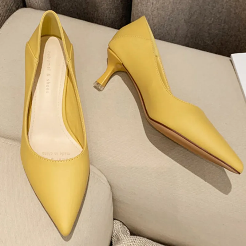 Lan Miao Slim Heel High Heels Women's-9