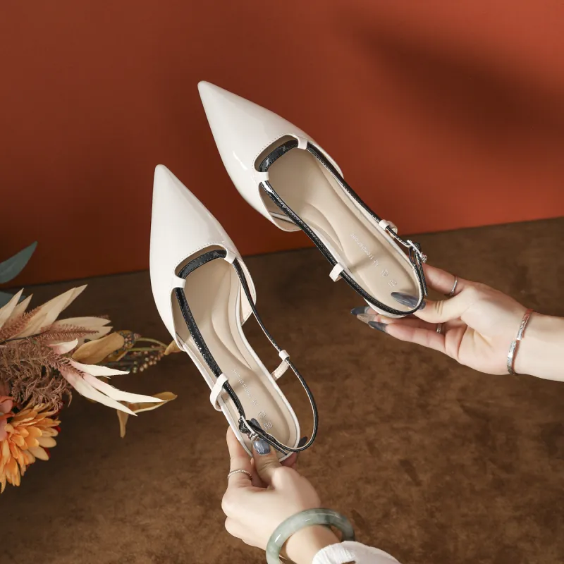 Lan Miao Slim Heel High Heels Women's-15