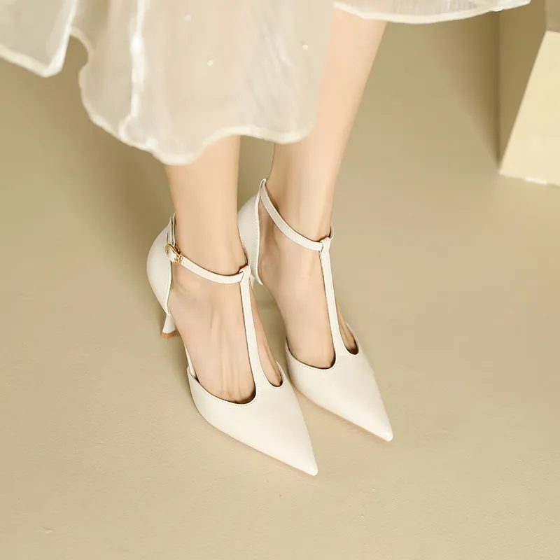 Lan Miao Slim Heel High Heels Women's-11