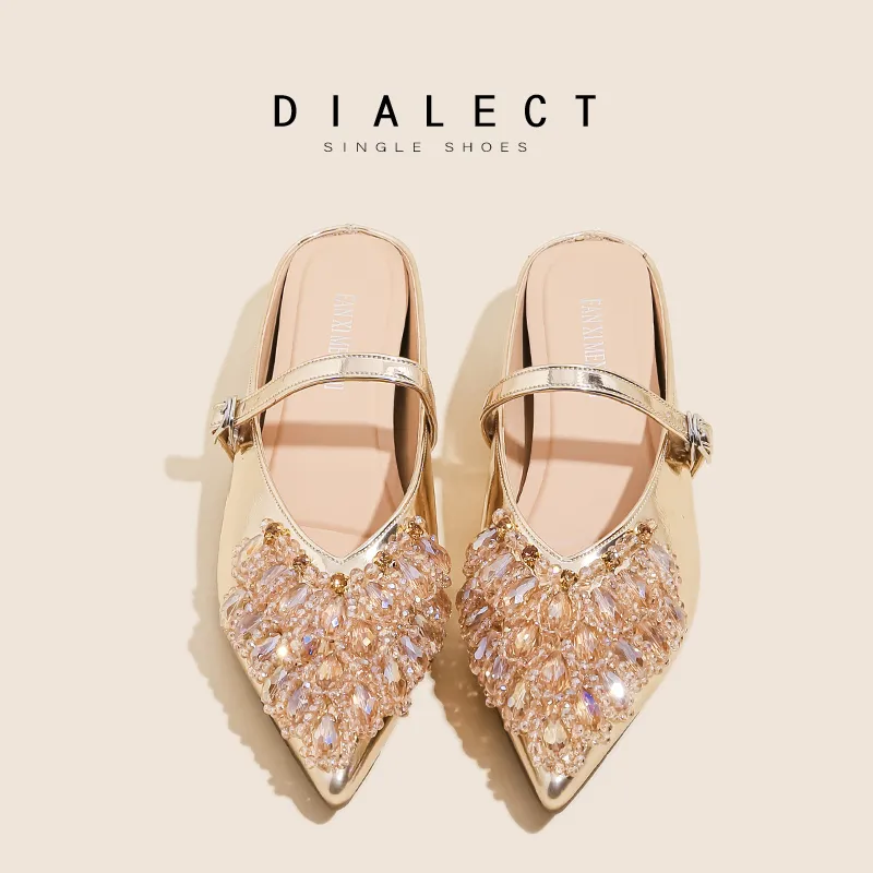 Lan Miao Closed Toe Slippers Women's-9