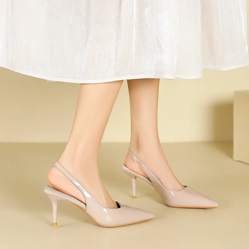 Lan Miao Slim Heel High Heels Women's-2