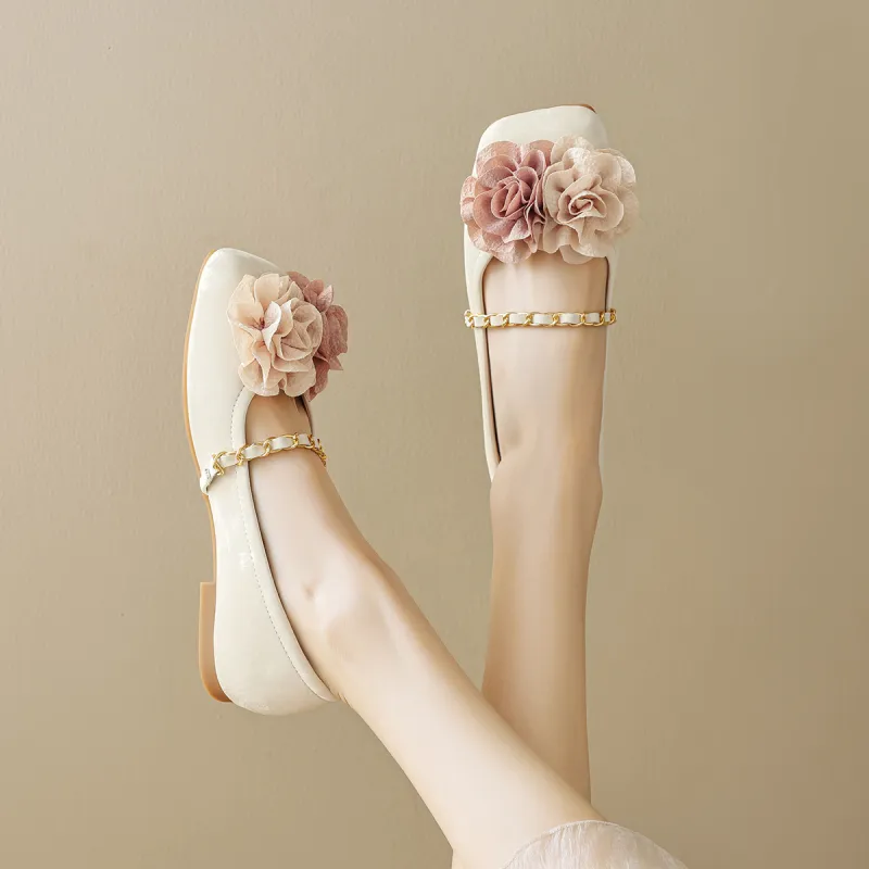 Lan Miao Casual Single Shoes Flat Women's-1