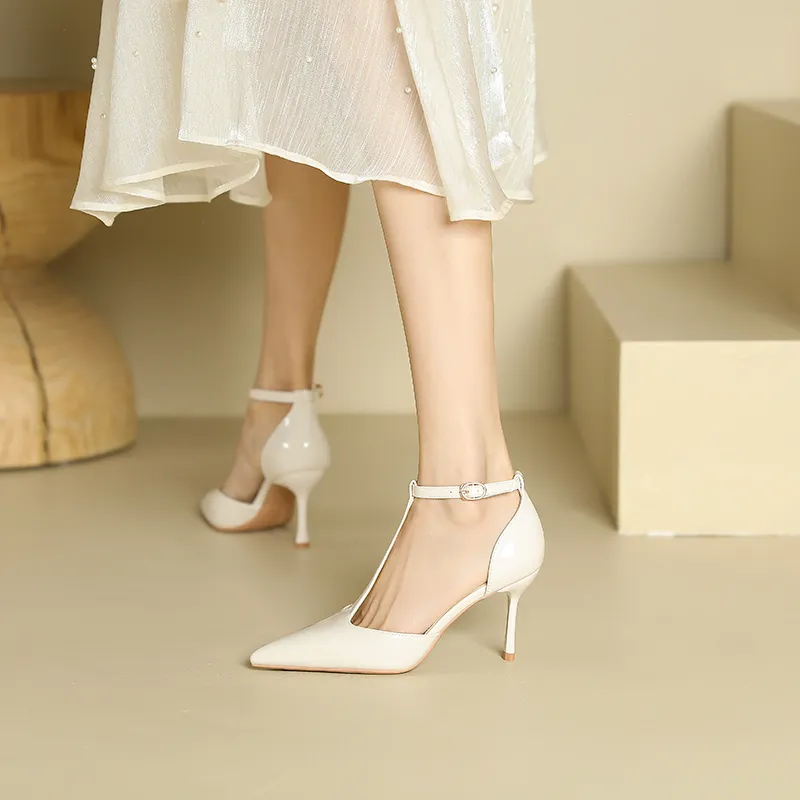 Lan Miao Slim Heel High Heels Women's-10