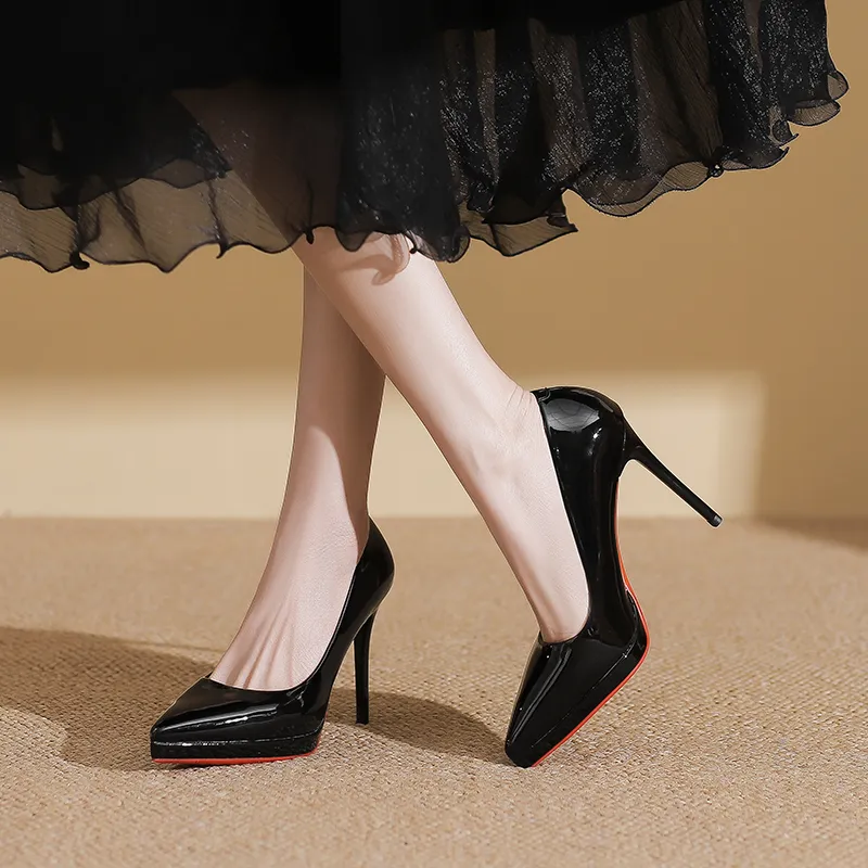 Lan Miao Slim Heel High Heels Women's-10