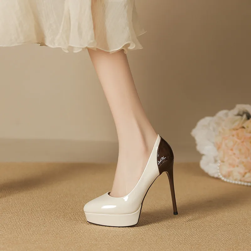 Lan Miao Slim Heel High Heels Women's-5