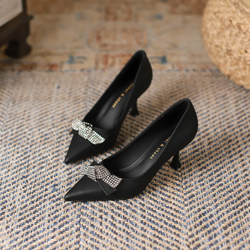 Lan Miao Slim Heel High Heels Women's-6
