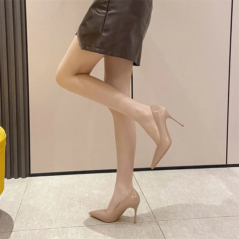 Lan Miao Slim Heel High Heels Women's-10