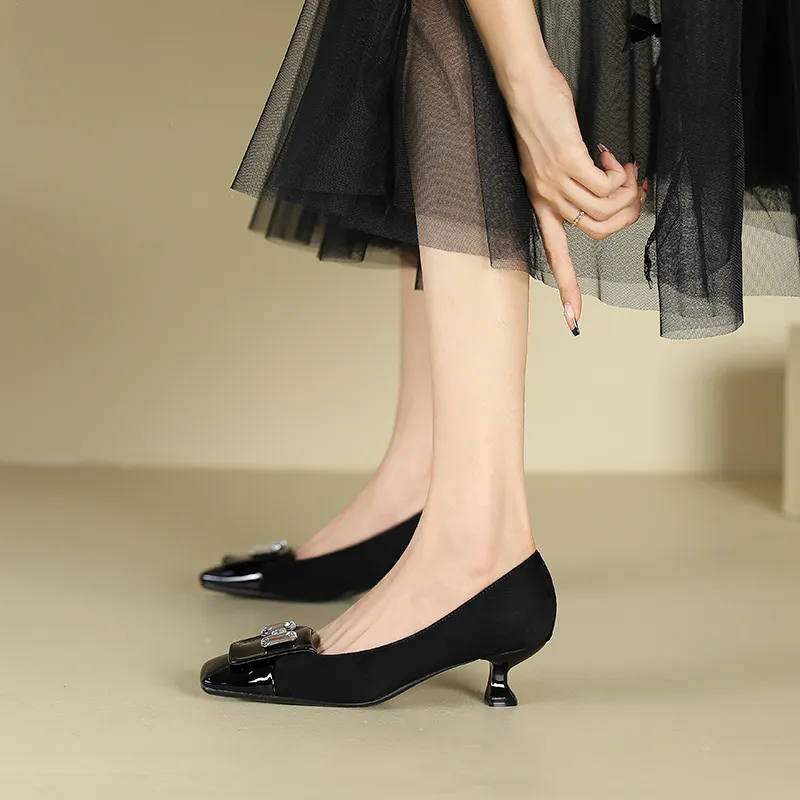 Lan Miao Slim Heel High Heels Women's-4