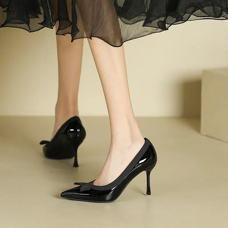 Lan Miao Slim Heel High Heels Women's-7
