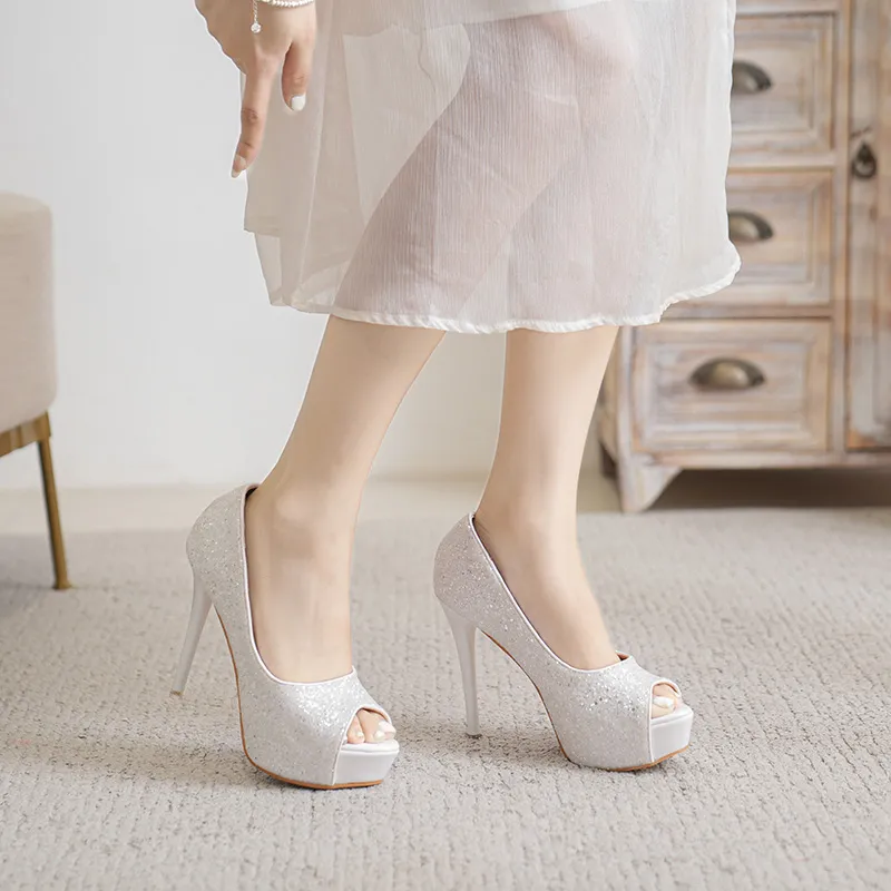 Lan Miao Slim Heel High Heels Women's-9