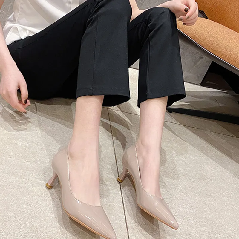 Lan Miao Slim Heel High Heels Women's-9
