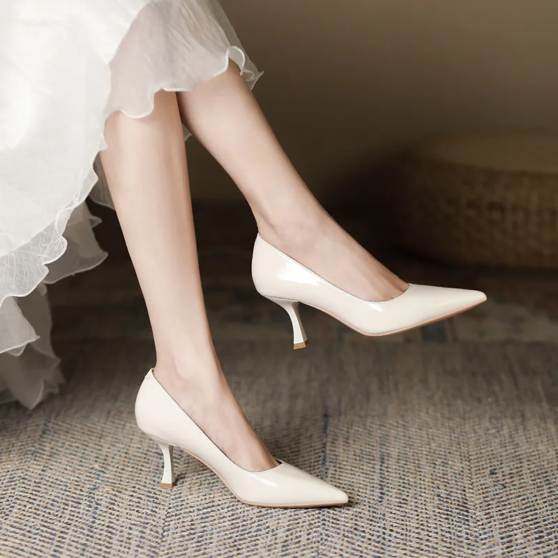 Lan Miao Slim Heel High Heels Women's-10