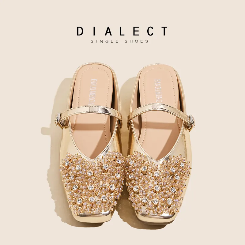 Lan Miao Closed Toe Slippers Women's-1