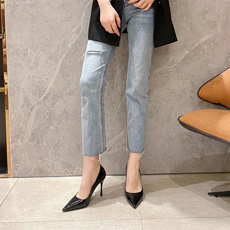 Lan Miao Slim Heel High Heels Women's-4