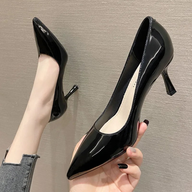 Lan Miao Slim Heel High Heels Women's-3