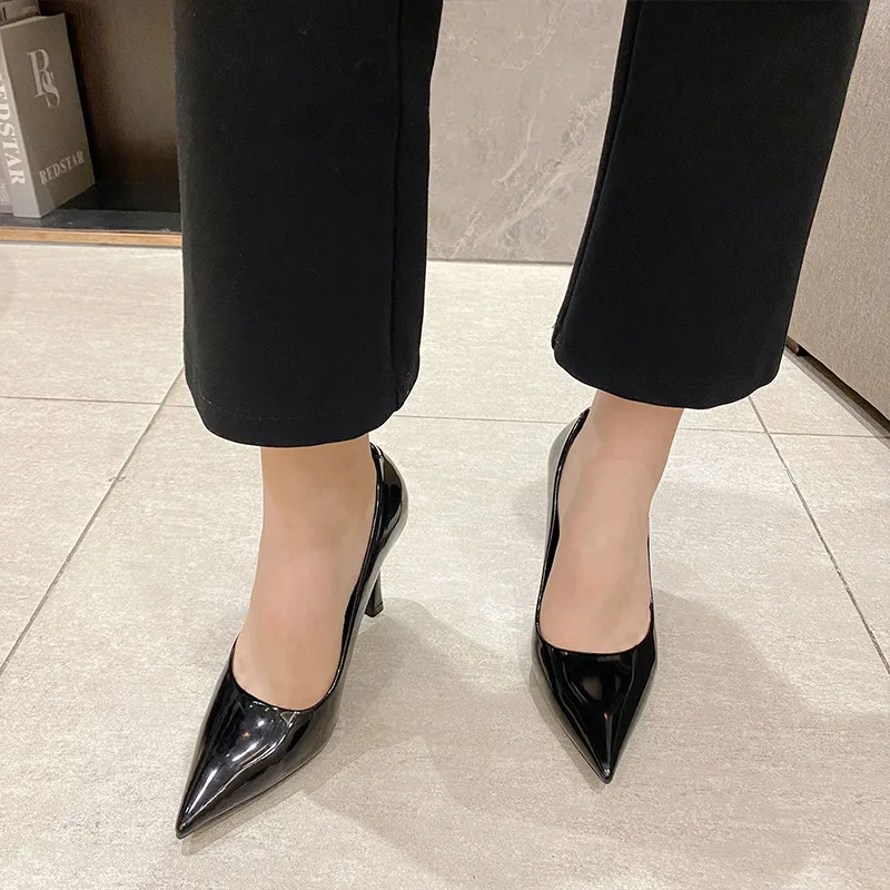 Lan Miao Slim Heel High Heels Women's-1