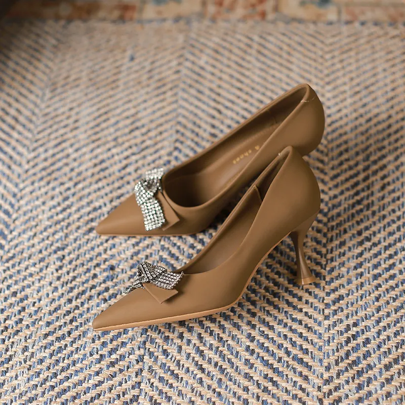 Lan Miao Slim Heel High Heels Women's-20
