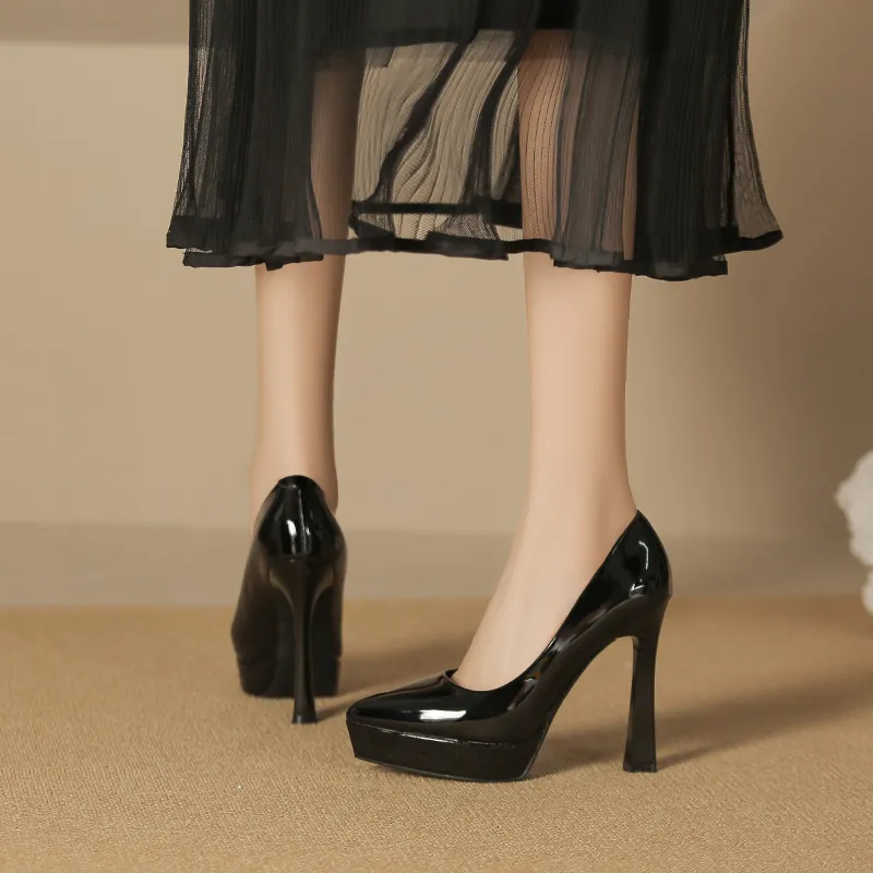 Lan Miao Slim Heel High Heels Women's-2