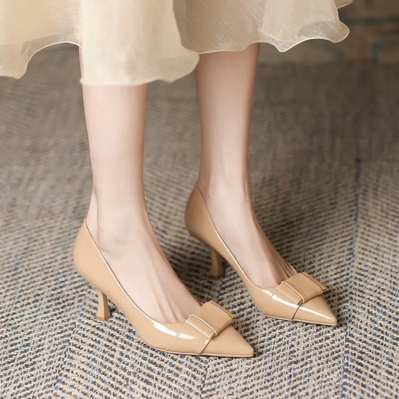 Lan Miao Slim Heel High Heels Women's-8