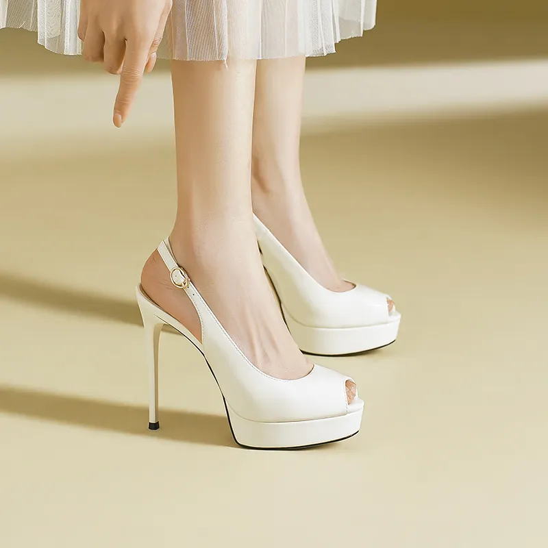 Lan Miao Slim Heel High Heels Women's-8