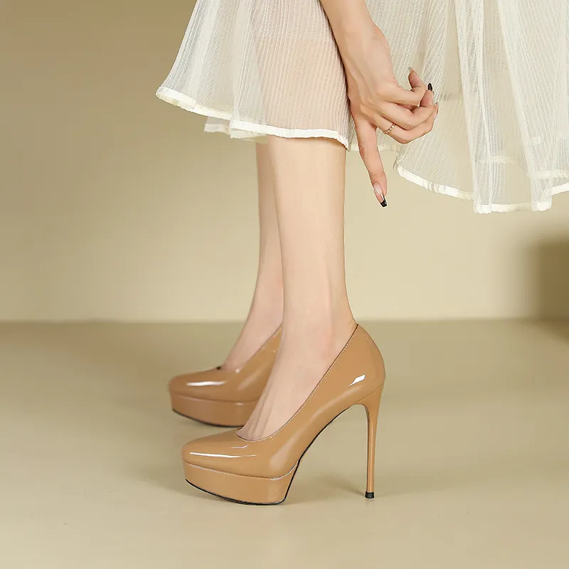 Lan Miao Slim Heel High Heels Women's-22