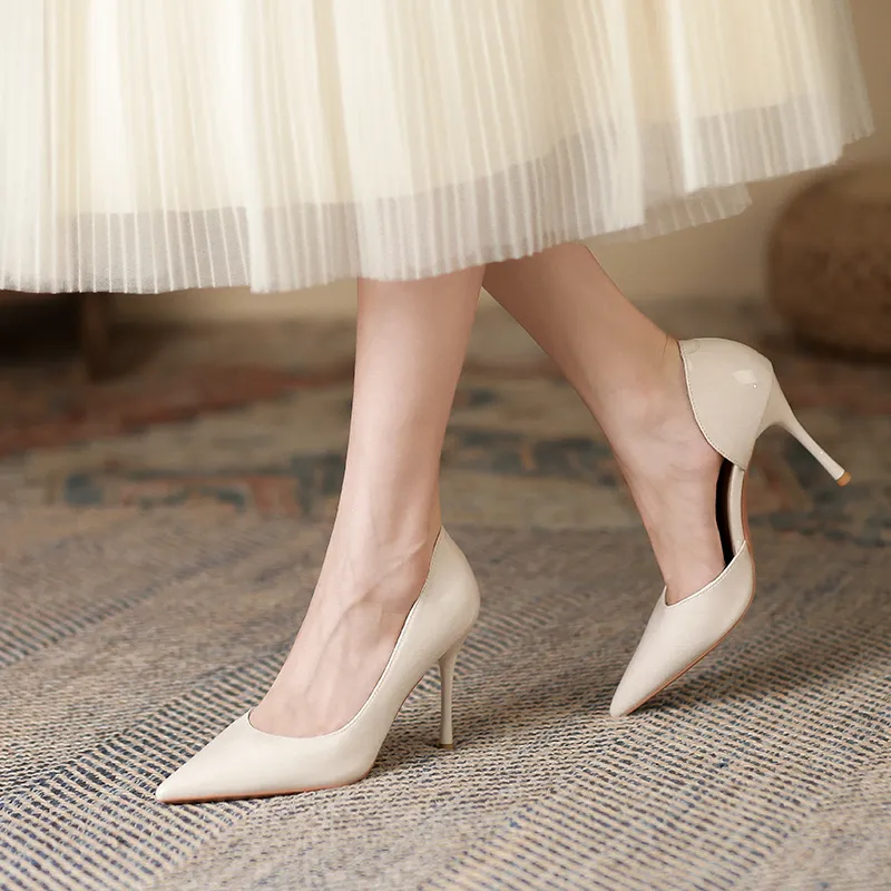 Lan Miao Slim Heel High Heels Women's-25
