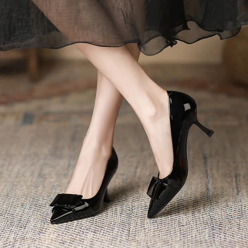 Lan Miao Slim Heel High Heels Women's-17