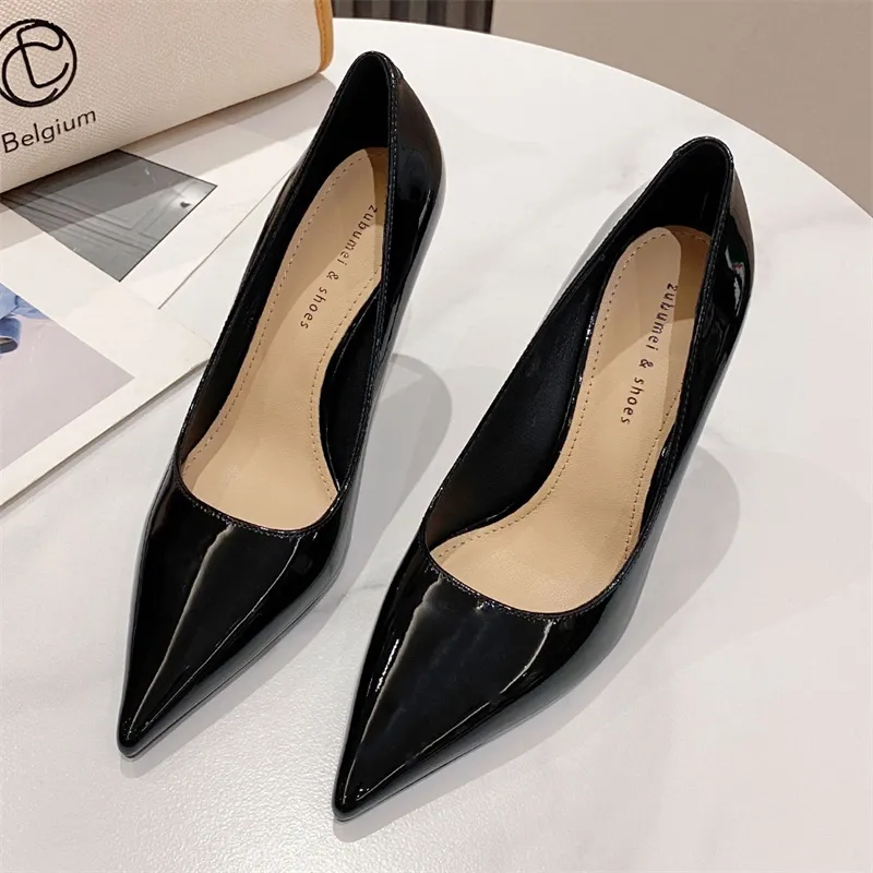 Lan Miao Slim Heel High Heels Women's-8