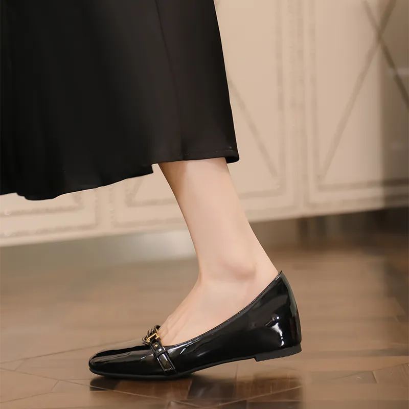 Lan Miao Casual Single Shoes 4CM Women's-2