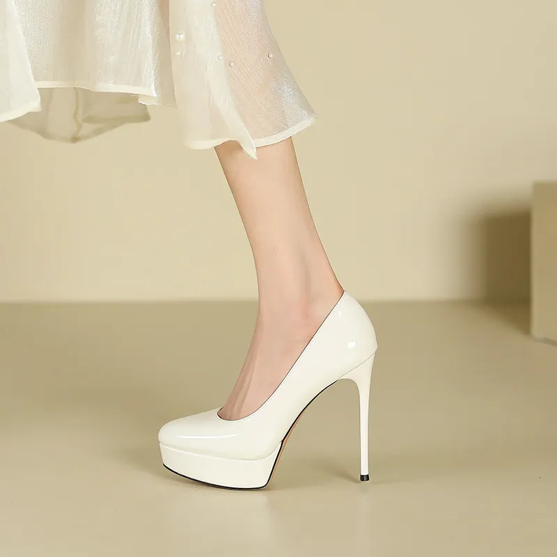 Lan Miao Slim Heel High Heels Women's-1