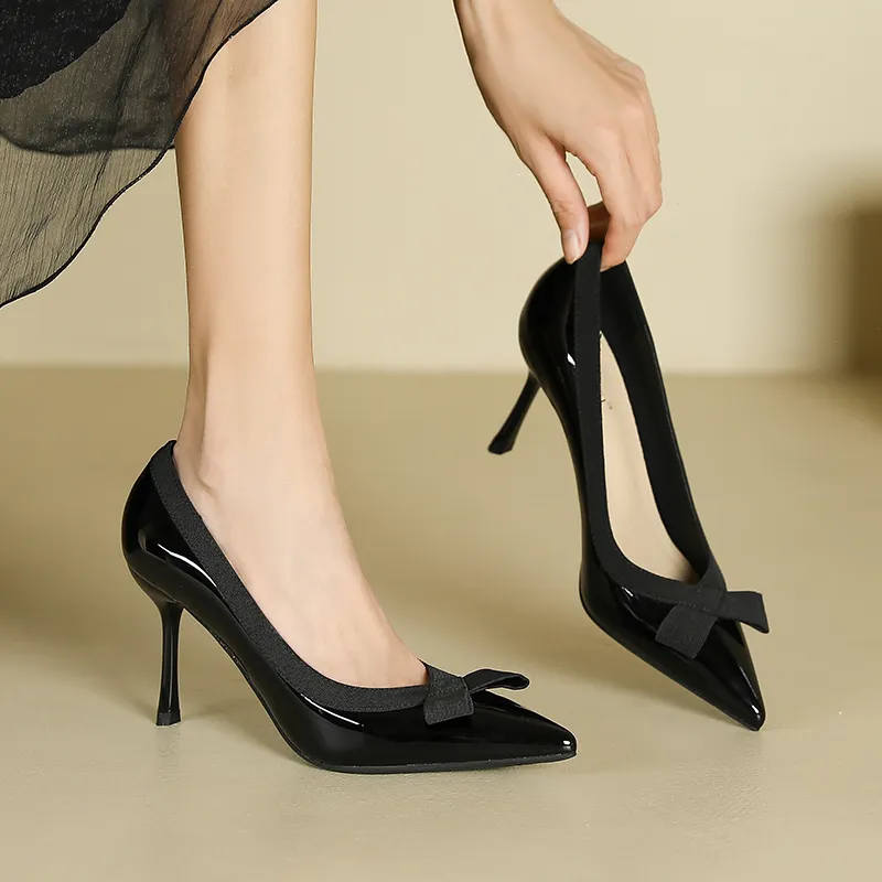 Lan Miao Slim Heel High Heels Women's-11