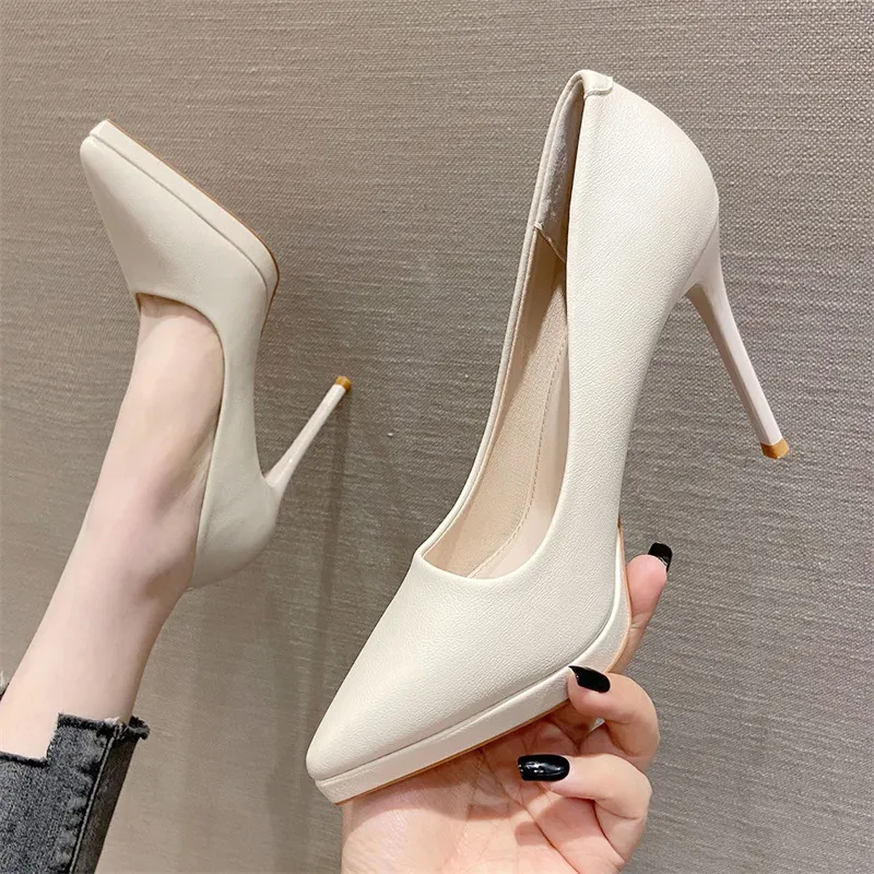 Lan Miao Slim Heel High Heels Women's-6