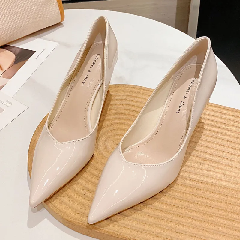 Lan Miao Slim Heel High Heels Women's-10