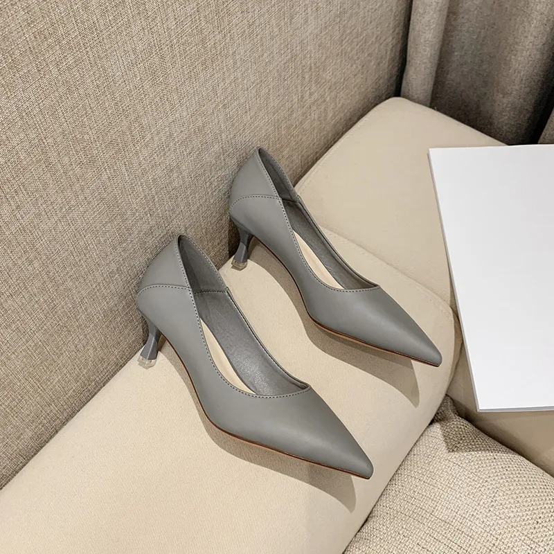 Lan Miao Slim Heel High Heels Women's-11