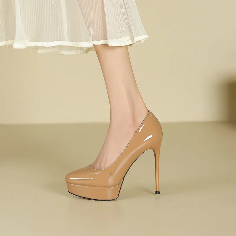 Lan Miao Slim Heel High Heels Women's-24