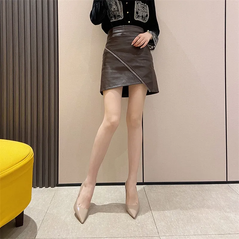 Lan Miao Slim Heel High Heels Women's-11