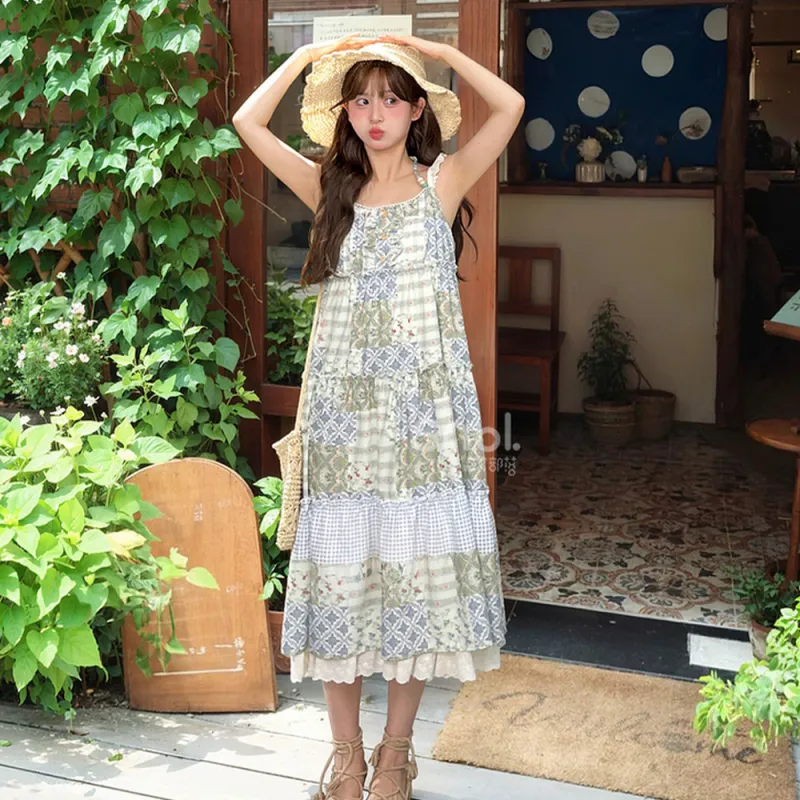 STGX Slip Dresses Women's Light Green-6