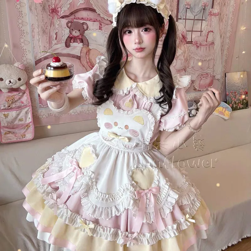 EFCR Lolita Dresses Women's Pink-4