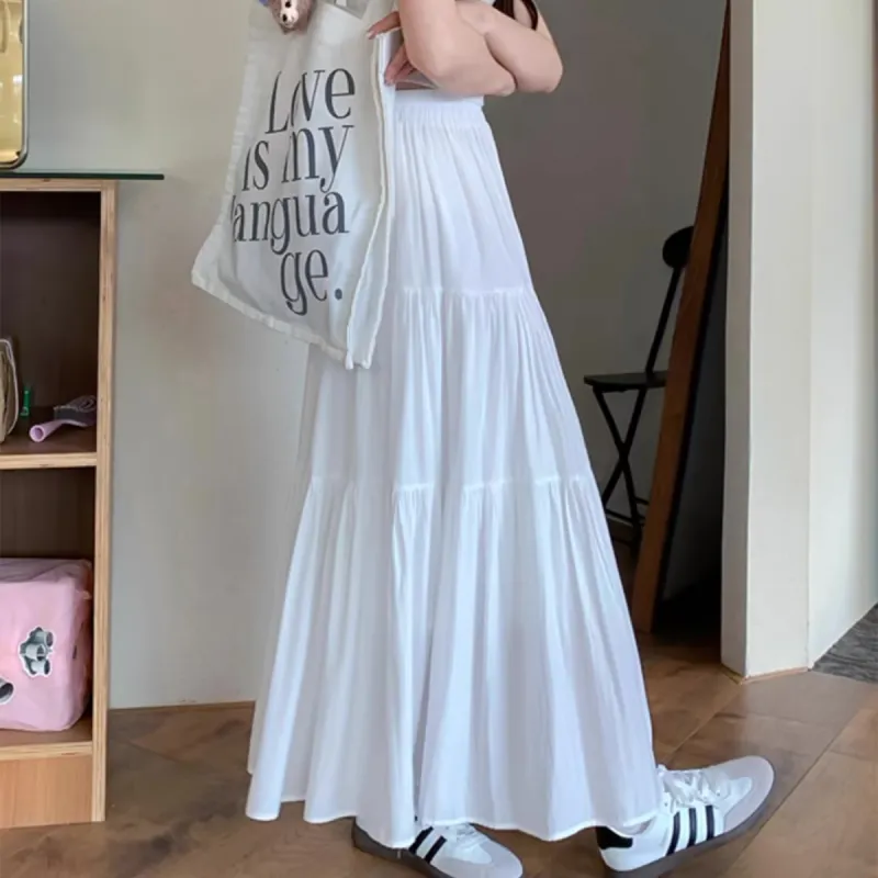 Pa33word Casual Long Skirt Women's-3