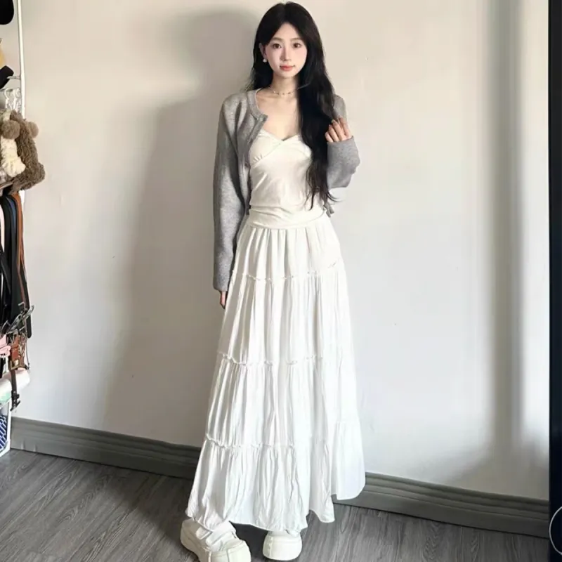 Pa33word Casual Long Skirt Women's-4