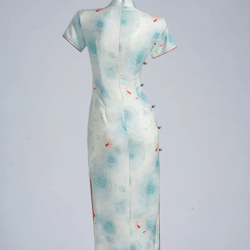 EFCR Cheongsams Women's Blue-2