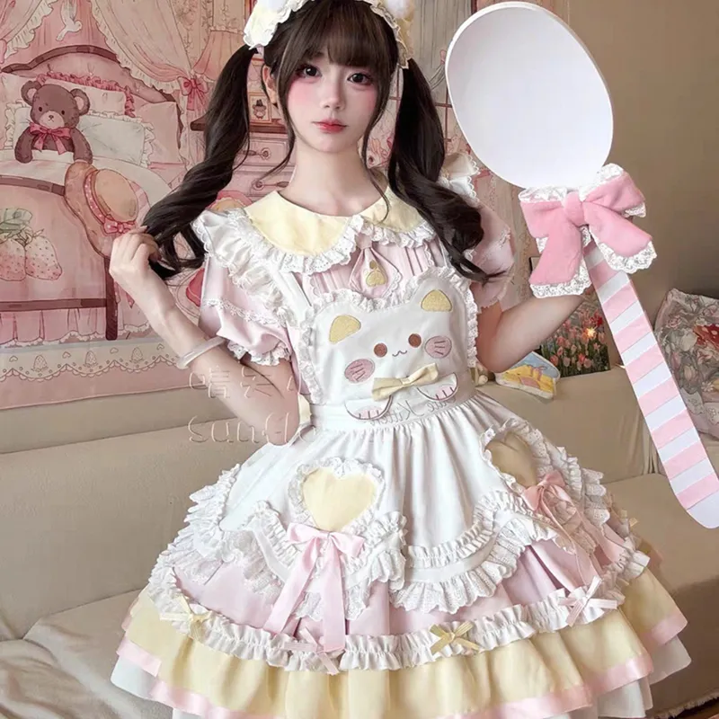 EFCR Lolita Dresses Women's Pink-5